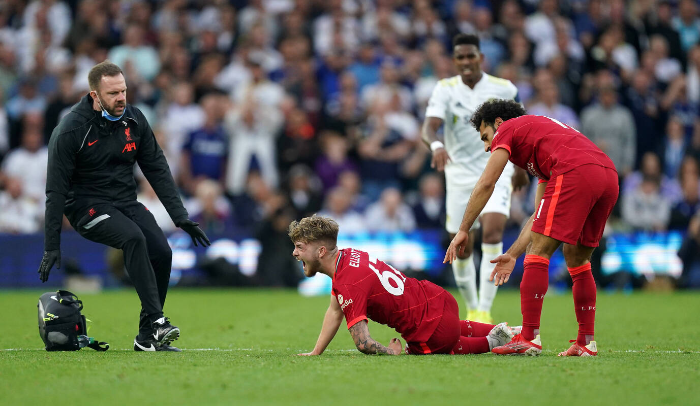 harvey elliott liverpool injury