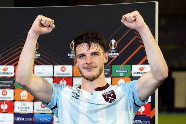 declan rice west ham