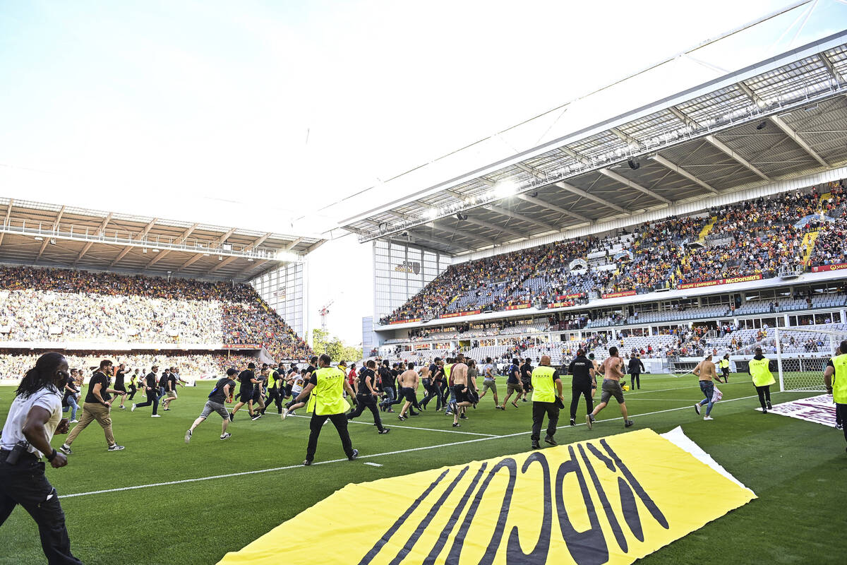 lille lens fan trouble