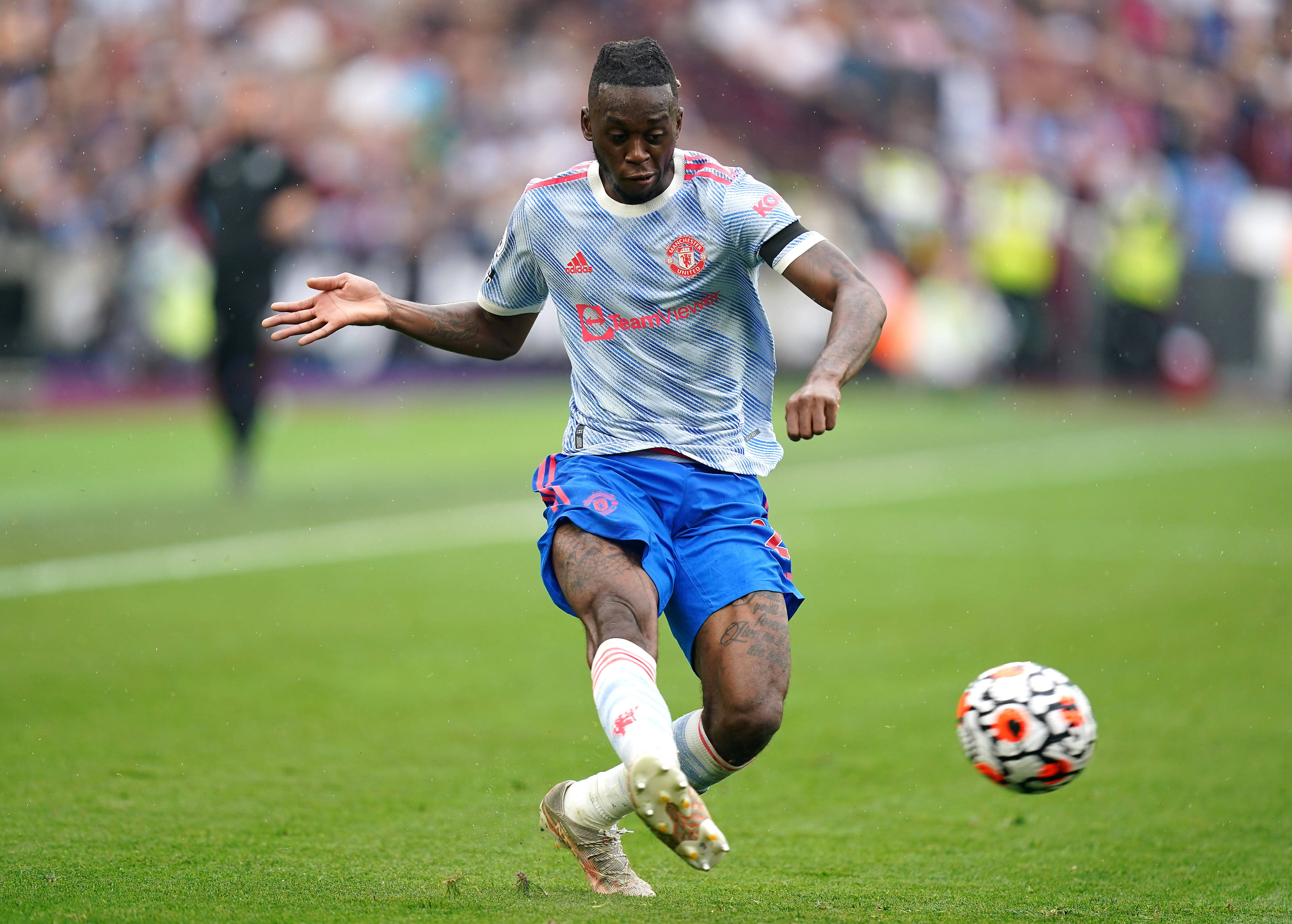 Alan Shearer thinks Wan Bissaka was lucky
