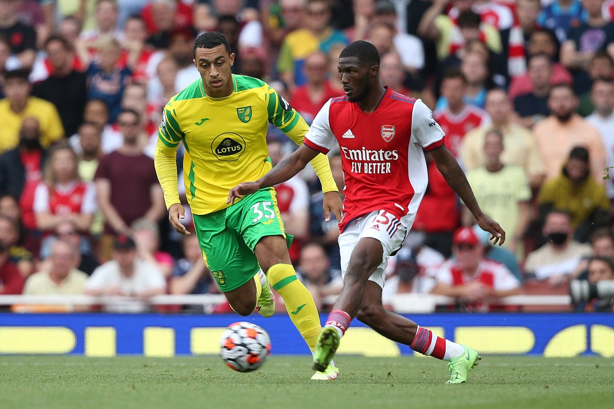 Ainsley Maitland-Niles Norwich