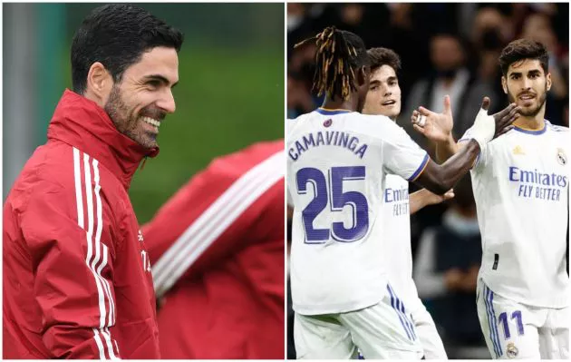 Arteta Camavinga Asensio