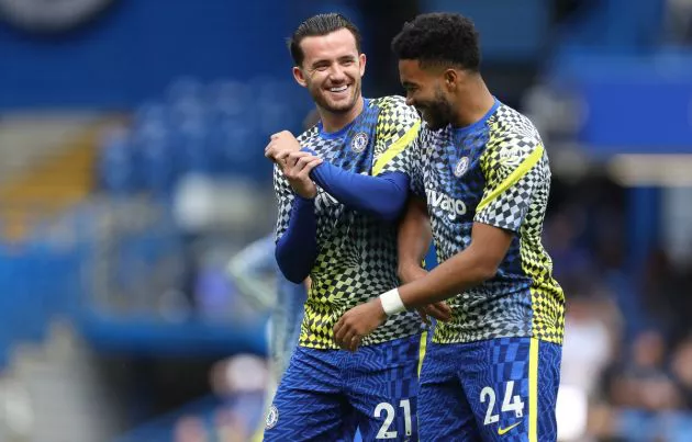 Ben Chilwell and Reece James