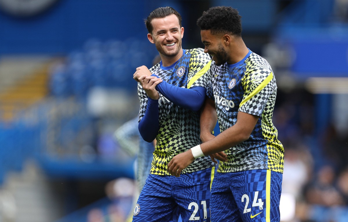 Ben Chilwell and Reece James