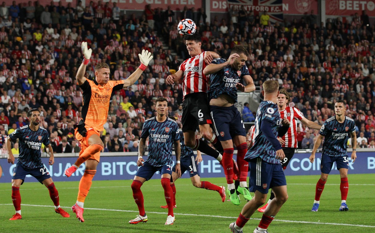 Bernd Leno Arsenal Brentford