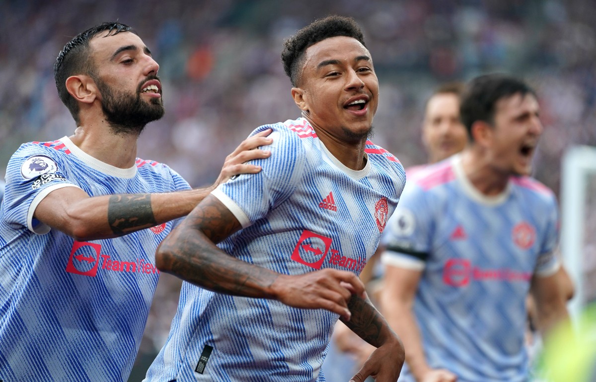 Bruno Fernandes Jesse Lingard Harry Maguire Man Utd West Ham