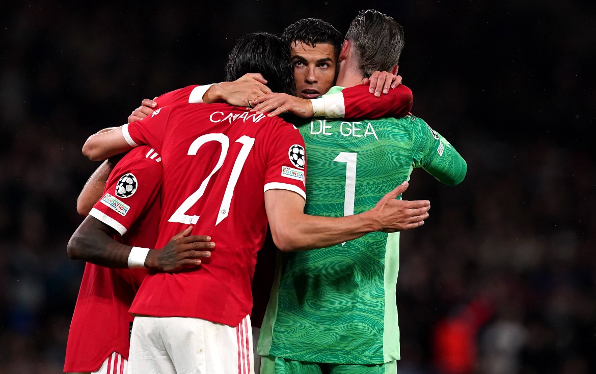 Cavani Ronaldo De Gea Man United