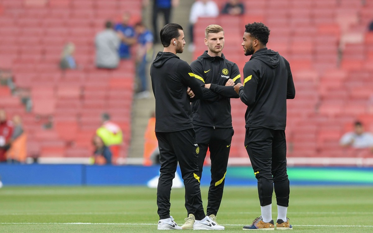 Chelsea trio Chilwell Werner James