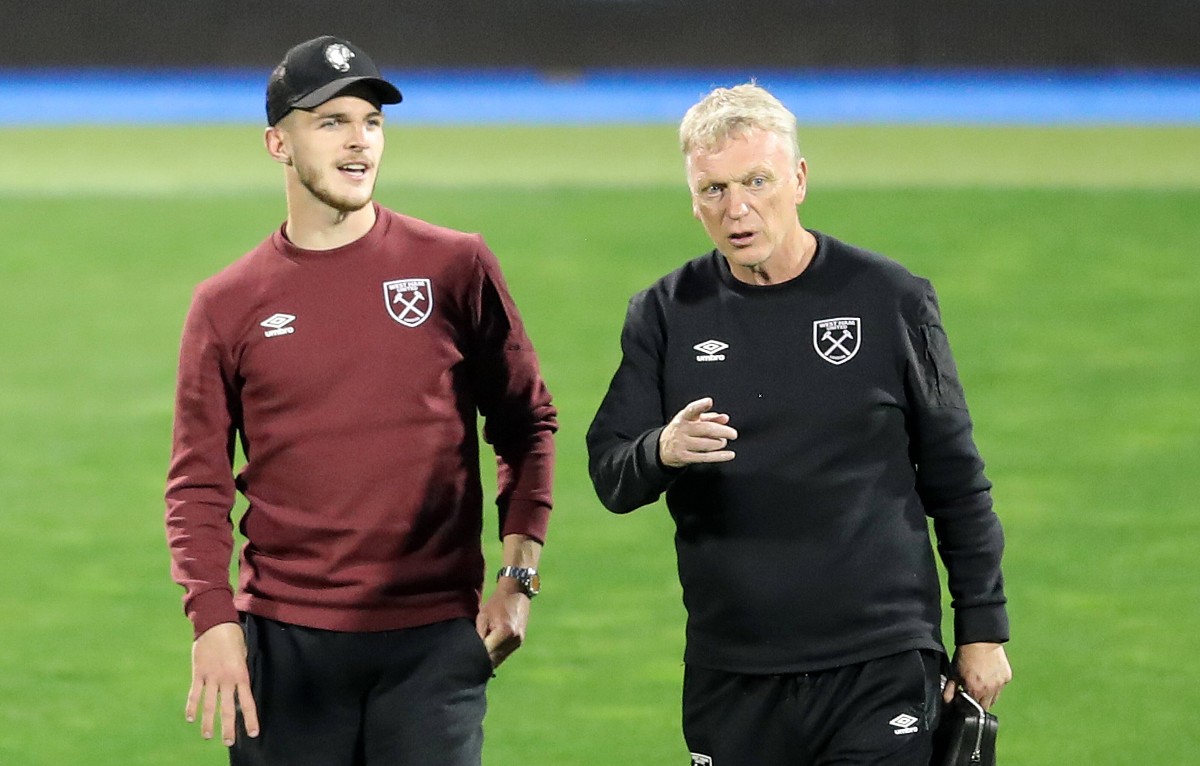 Declan Rice David Moyes Europa