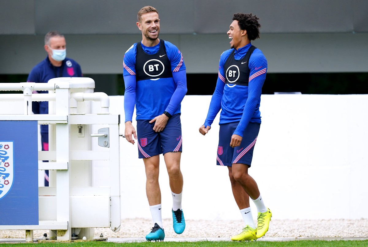 Jordan Henderson Trent Alexander-Arnold