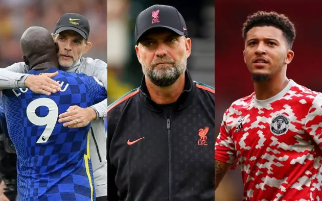 Lukaku Tuchel Klopp Sancho
