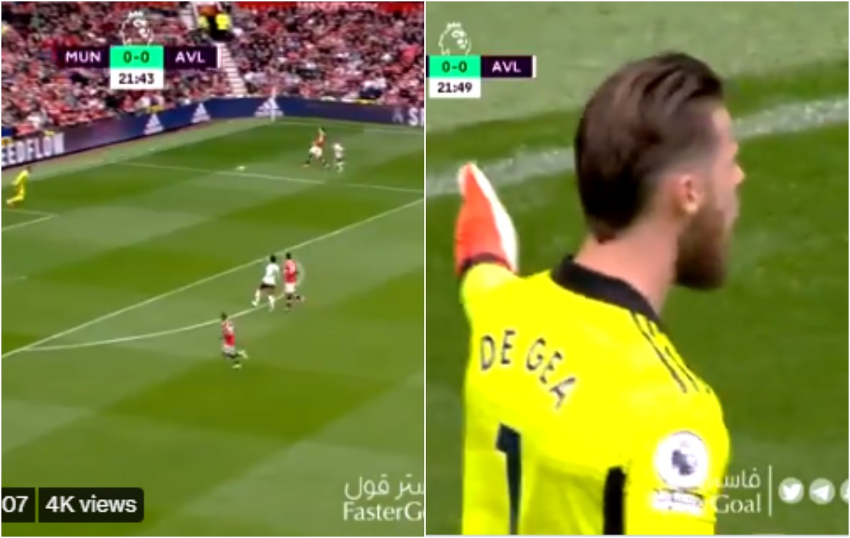 Maguire and De Gea video