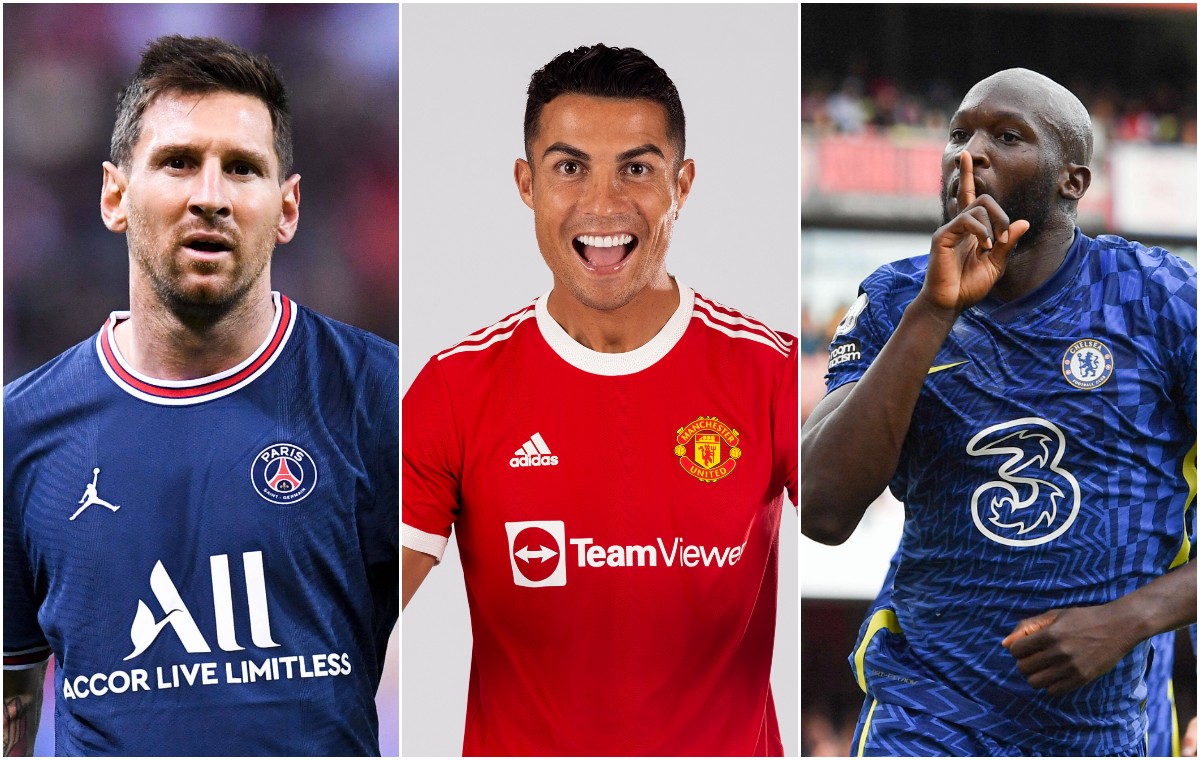 Messi Ronaldo Lukaku