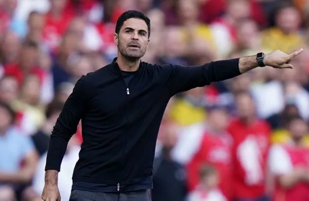 Mikel Arteta Arsenal vs Norwich City Emirates Stadium