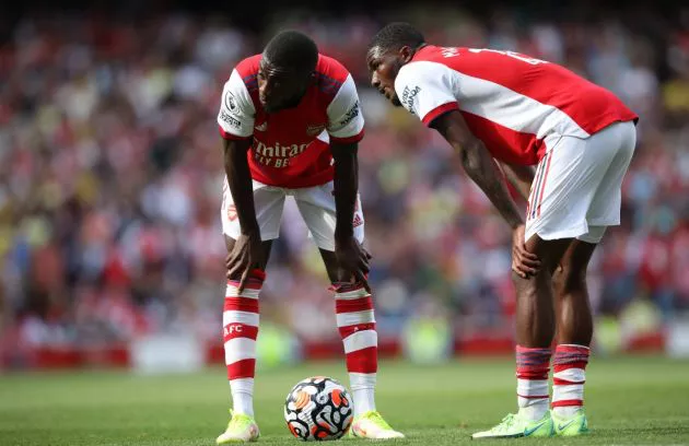 Nicolas Pepe and Ainsley Maitland-Niles