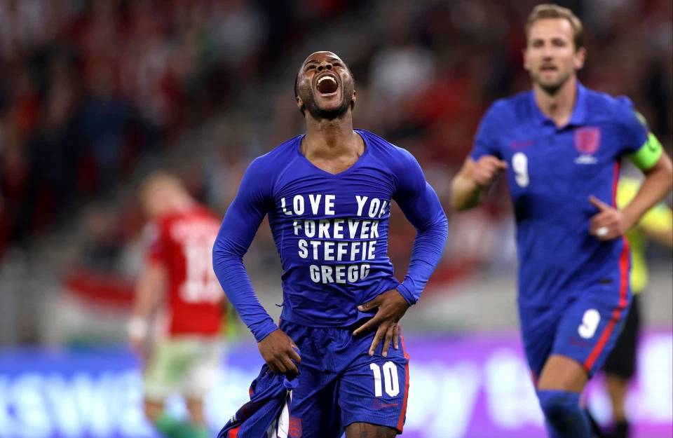 Raheem Sterling silenced idiotic fans in Hungary Raheem Sterling silenced idiotic fans in Hungary