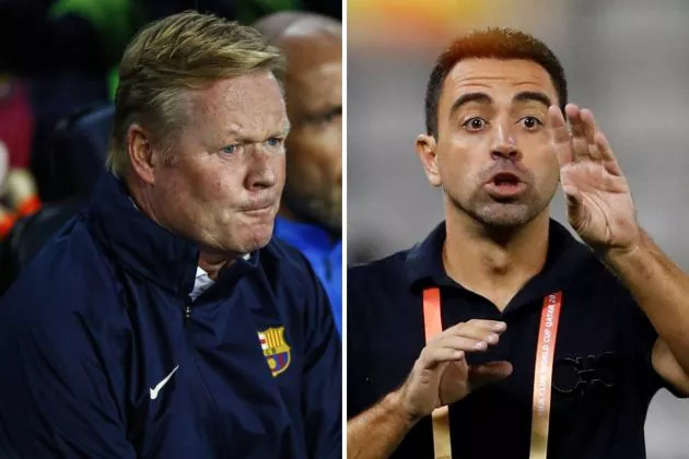 koeman xavi barcelona