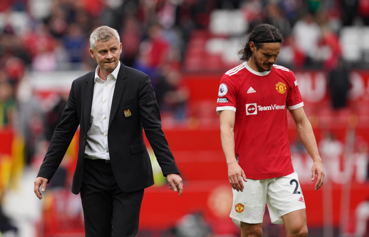 Ole Gunnar Solskjaer Edinson Cavani Man United