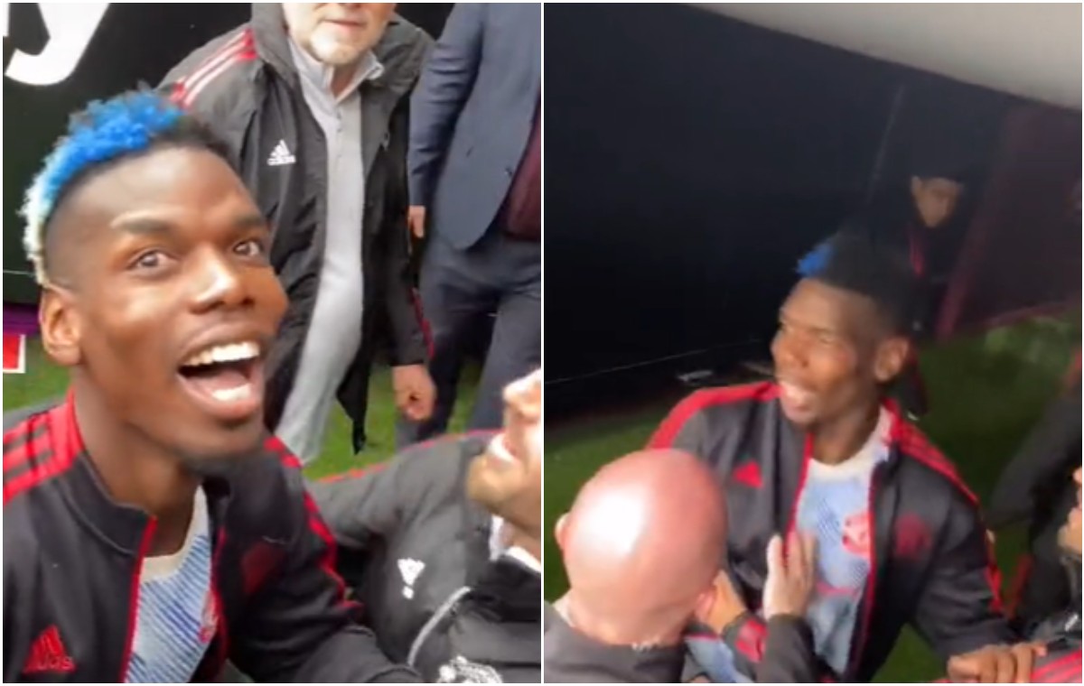 Paul Pogba West Ham fans