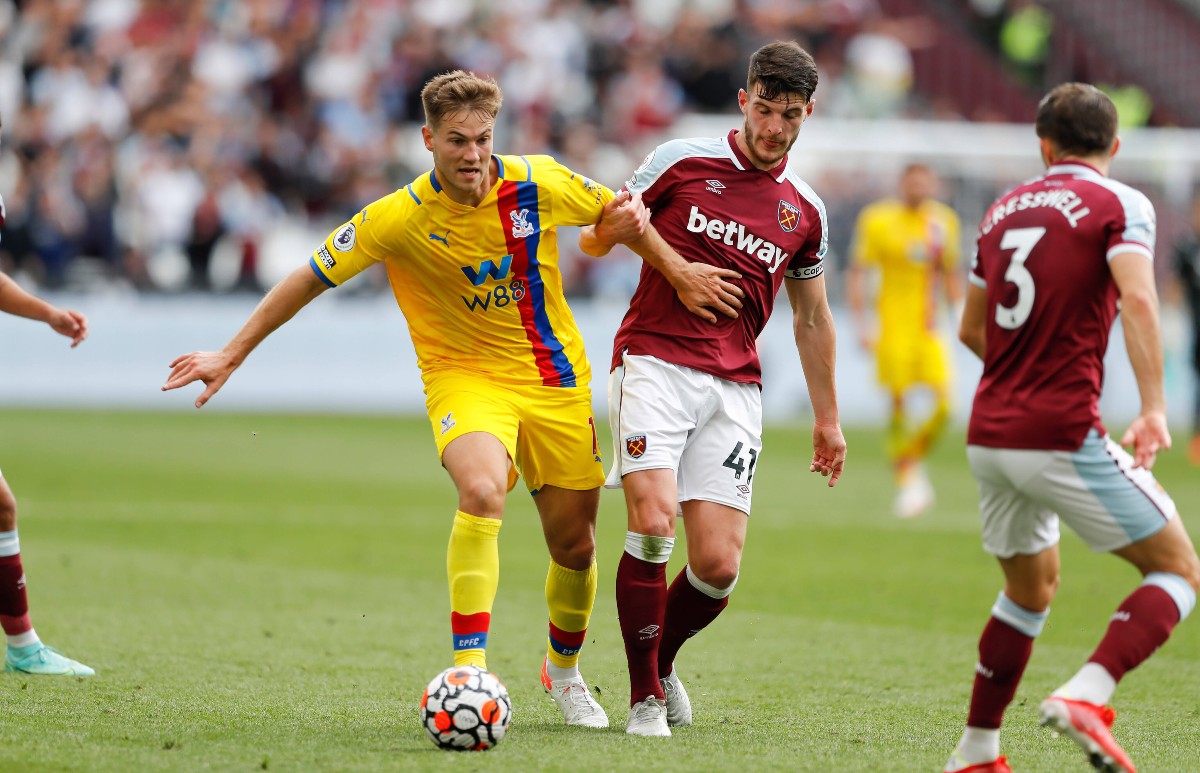 Declan Rice vs Crystal Palace
