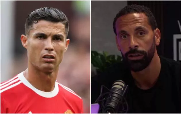 Cristiano Ronaldo Rio Ferdinand