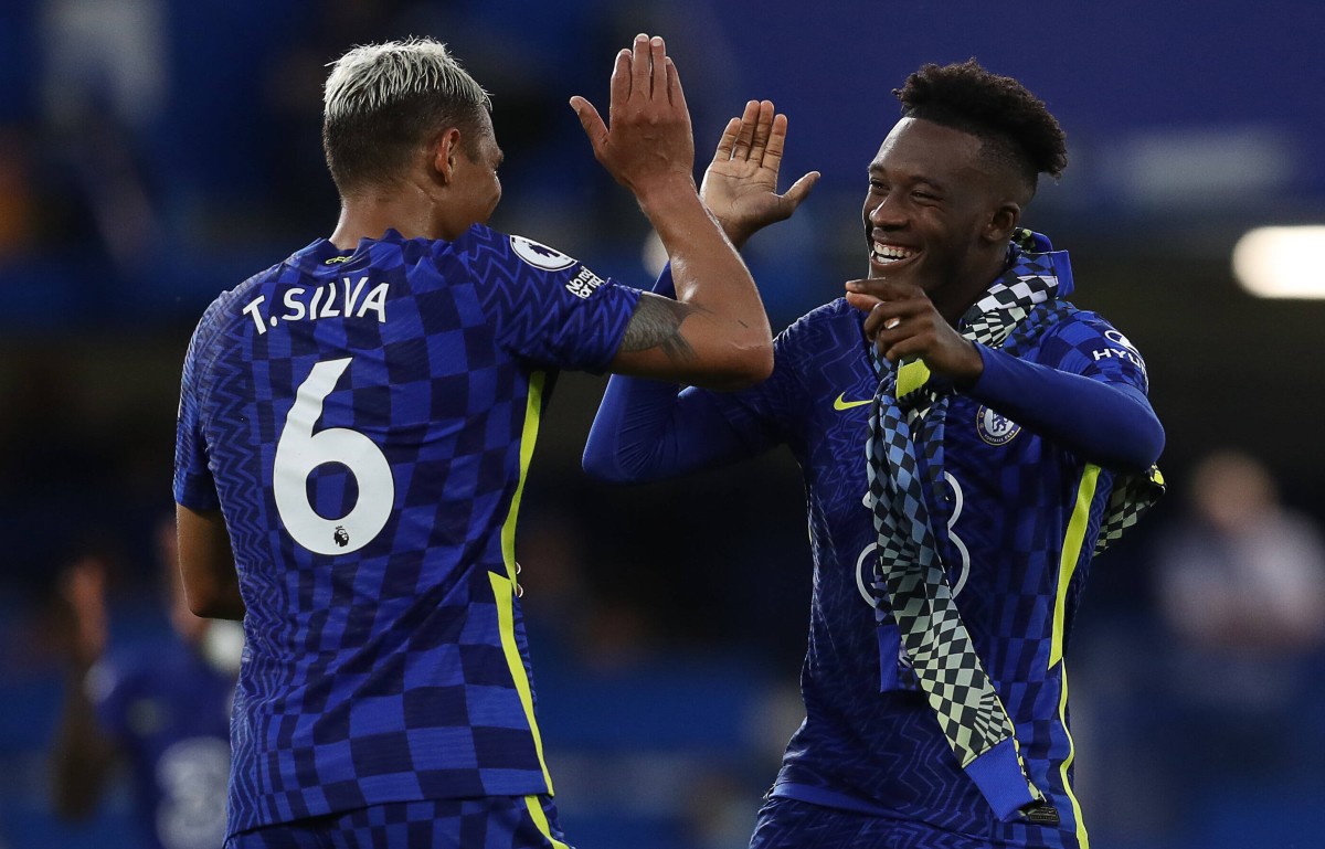Thiago Silva Callum Hudson-Odoi Chelsea