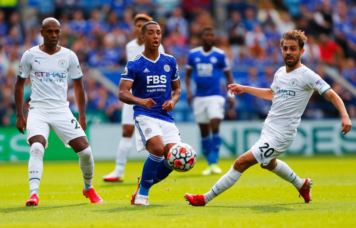 Tielemans Leicester vs Man City
