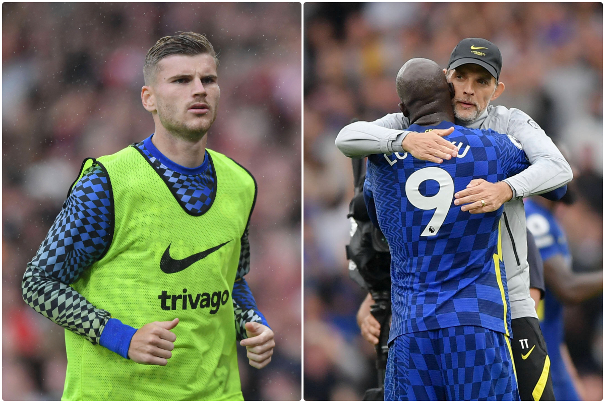 Timo Werner and Romelu Lukaku for Chelsea