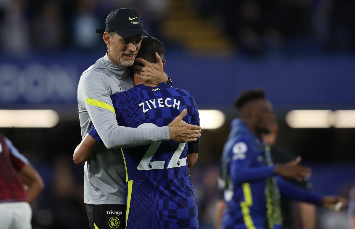 Tuchel Ziyech Chelsea FC