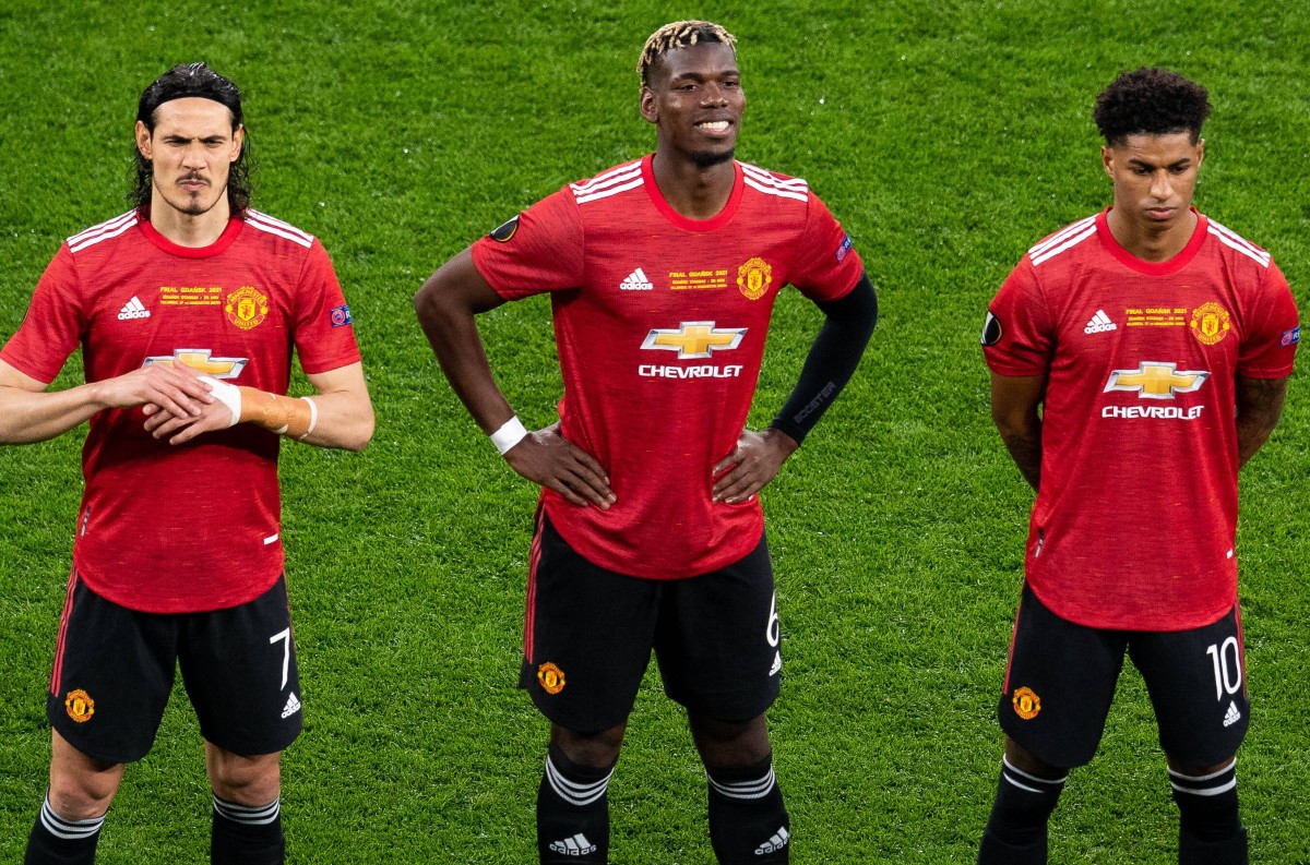 United cavani pogba rashford