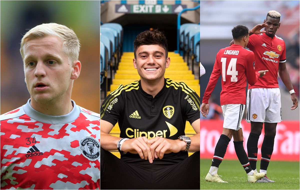 Van de Beek James Lingard Pogba