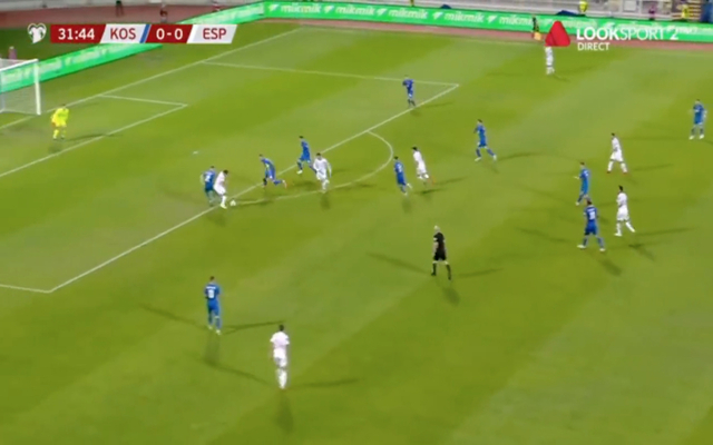 Video - Fornals scores his first goal for Spain