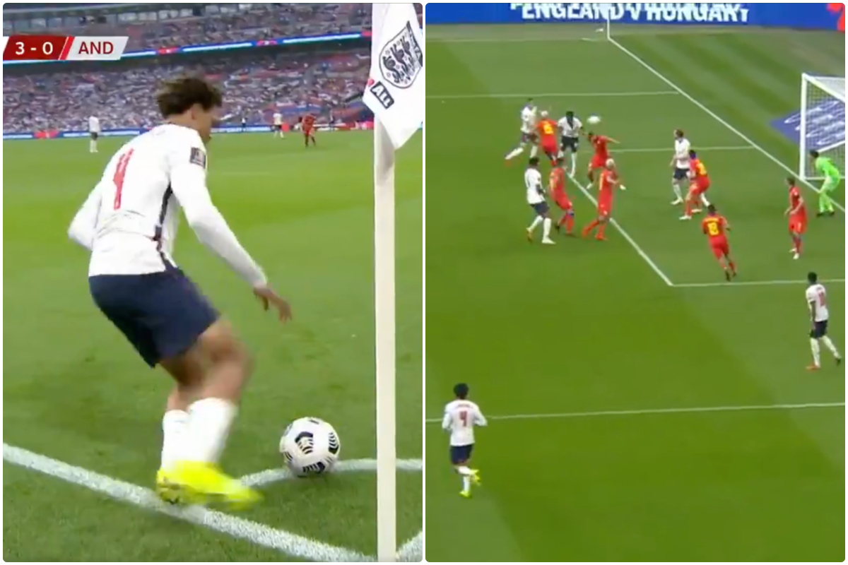 Video - Saka scores header for England vs Andorra