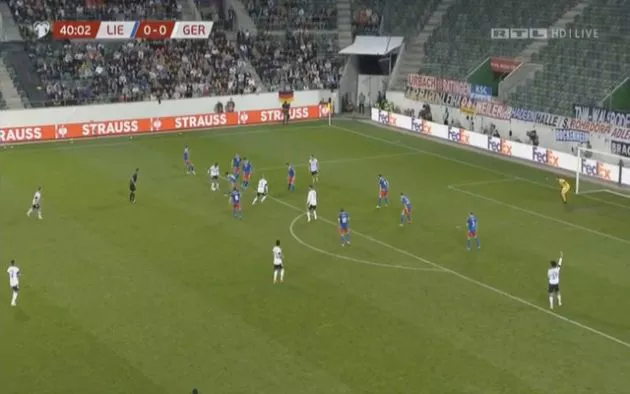 Video - Werner scores for Germany vs Liechtenstein