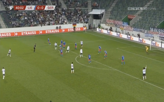 Video - Werner scores for Germany vs Liechtenstein