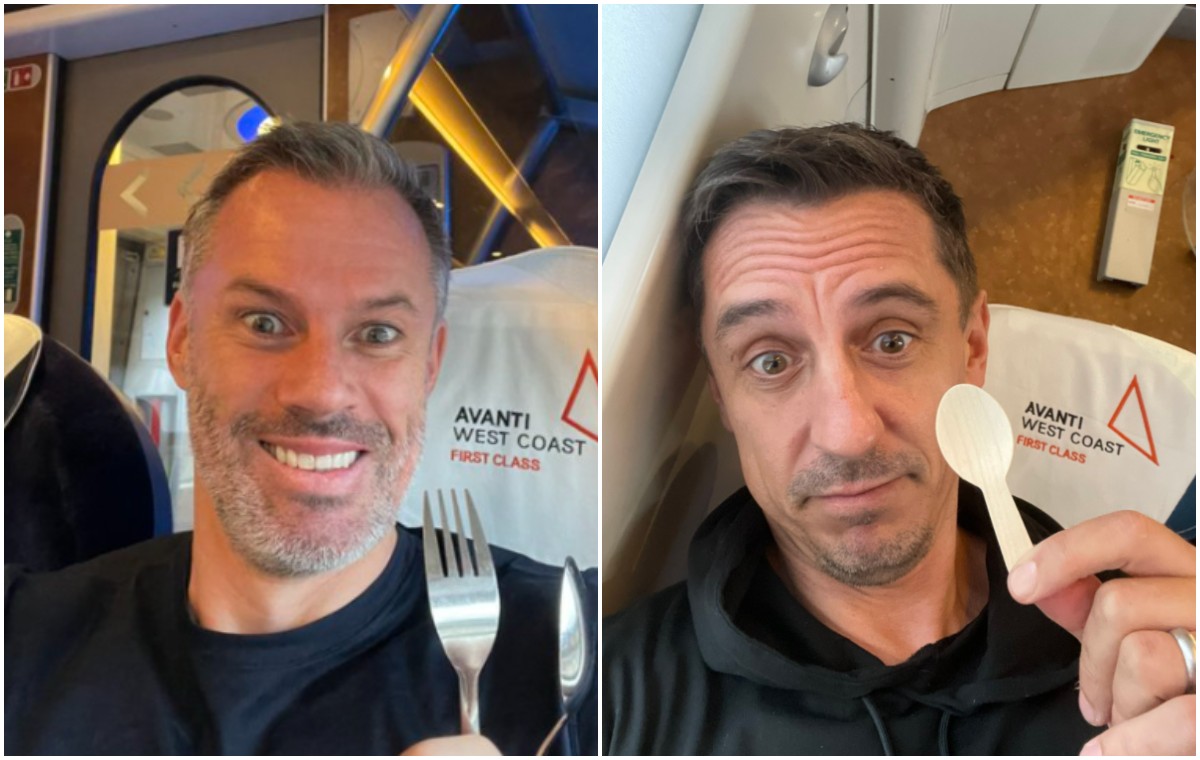 carragher vs neville row