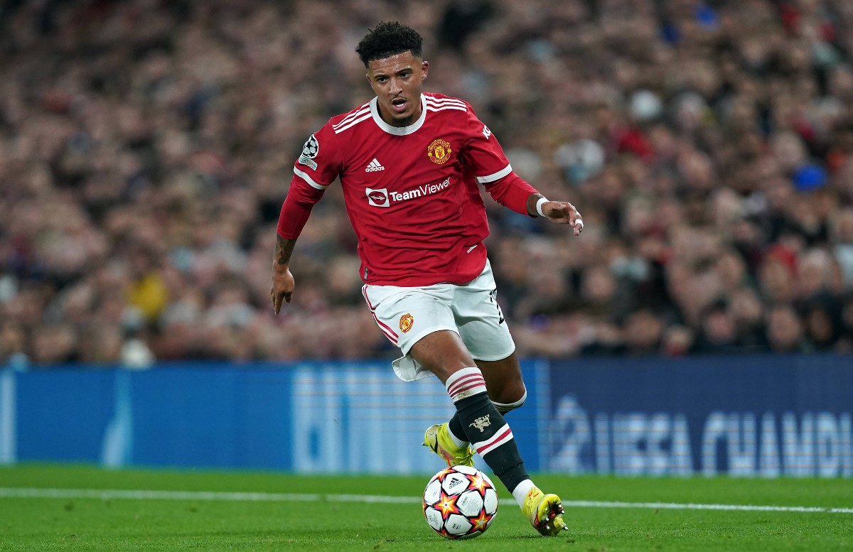 jadon sancho man united