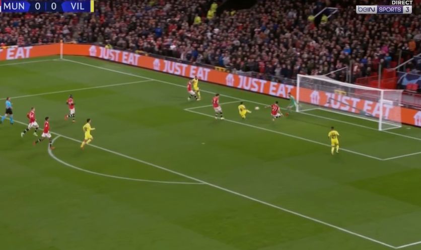 man utd 0-1 villarreal alcacer