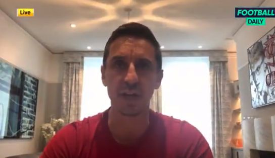 neville on ronaldo