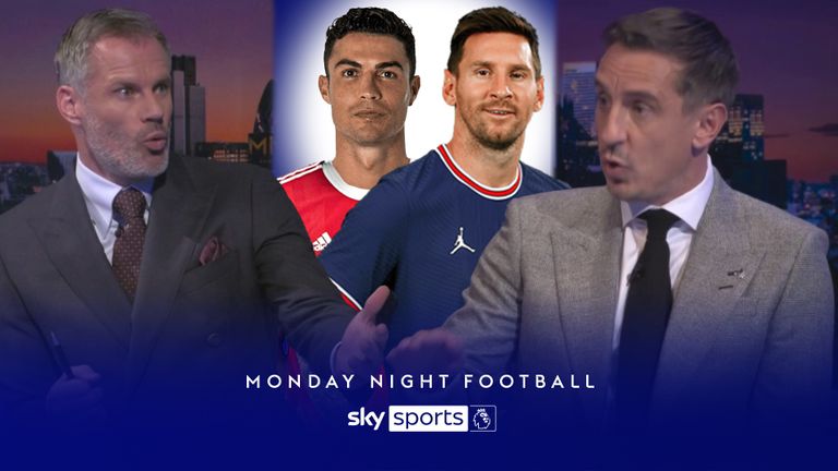 carragher neville ronaldo messi