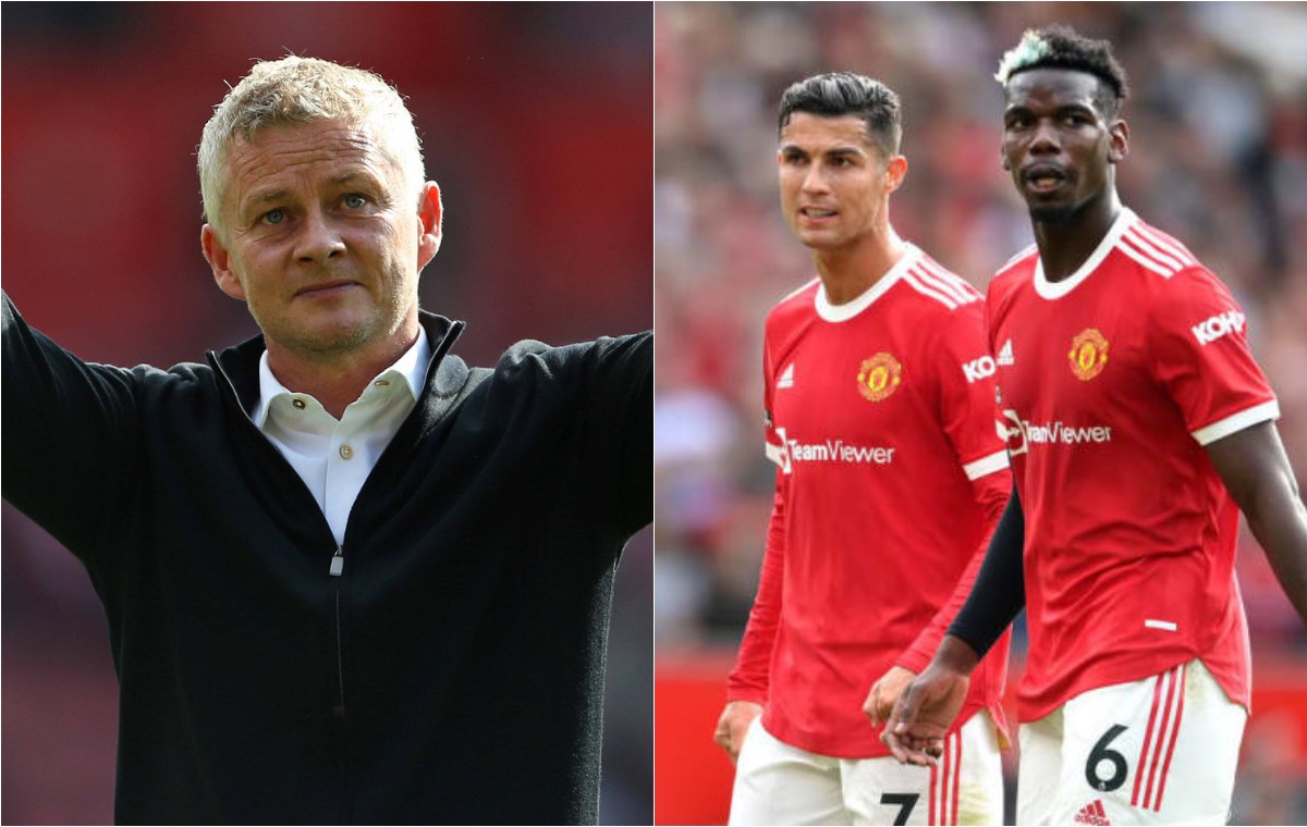 solskjaer ronaldo pogba manchester united