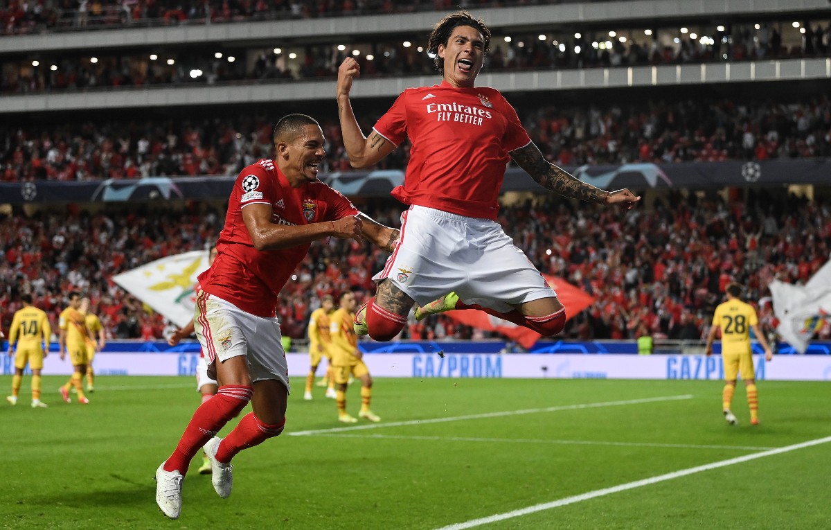 Benfica Darwin Nunez vs Barcelona
