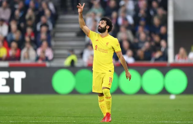 Brentford 3-3 Liverpool Mohamed Salah