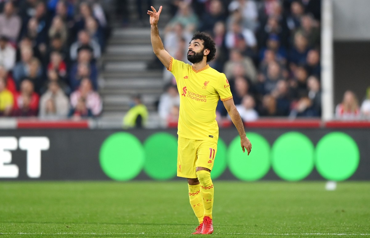 Brentford 3-3 Liverpool Mohamed Salah