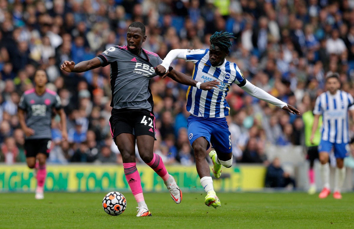 Leicester Brighton Bissouma 2021-22