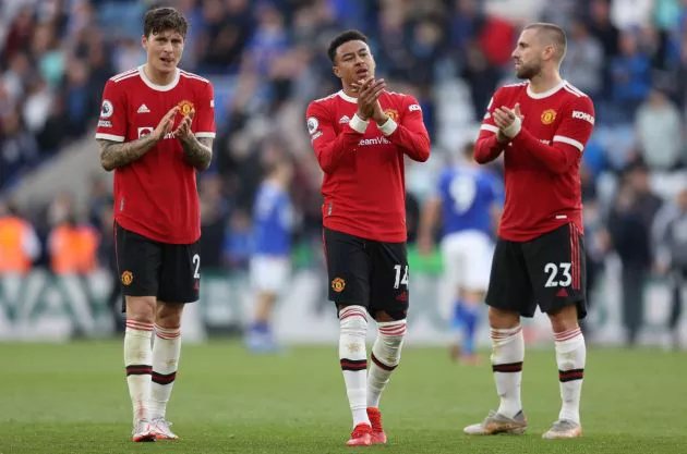 Lindelof Lingard Shaw Man United
