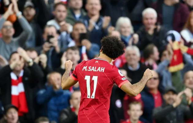 Salah vs Man City