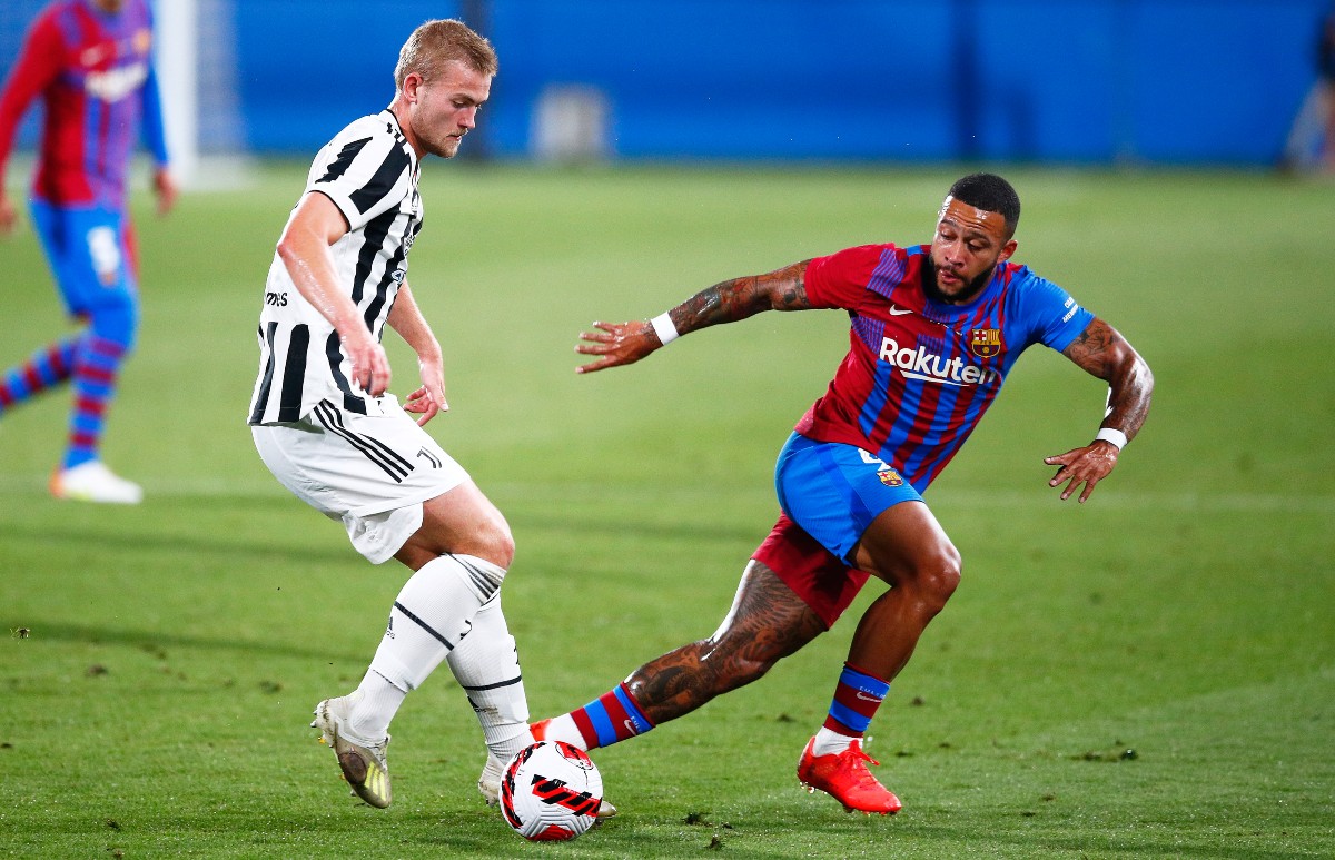 Matthijs de Ligt Juventus Memphis Depay Barcelona