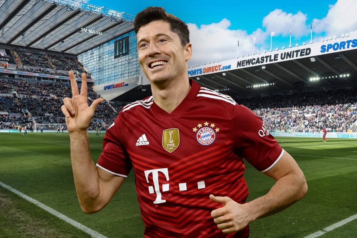robert lewandowski newcastle