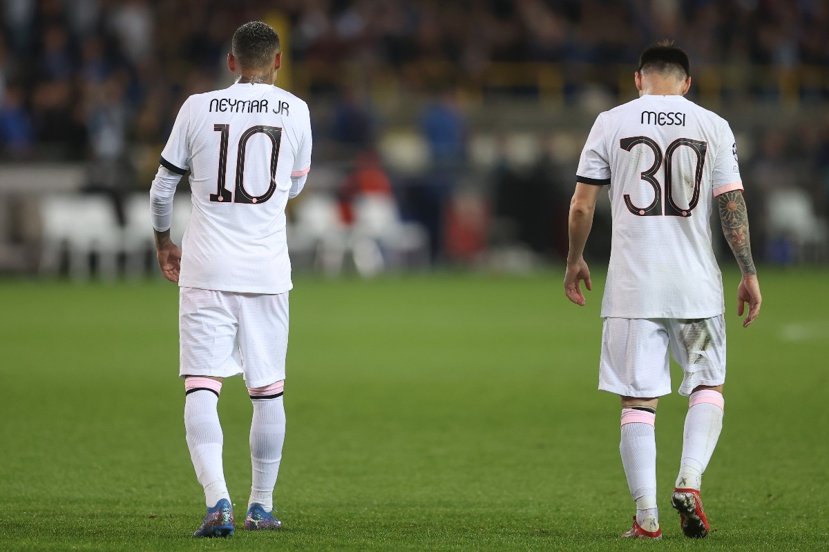 Neymar Messi PSG